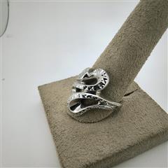 Unisex Silver Ring 925 Silver 5.5g Size:8